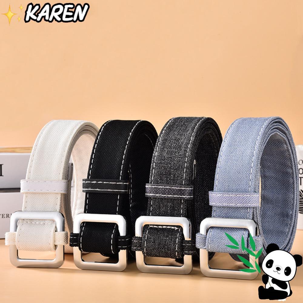 Thắt Lưng Vải Denim Thời Trang Cổ Điển