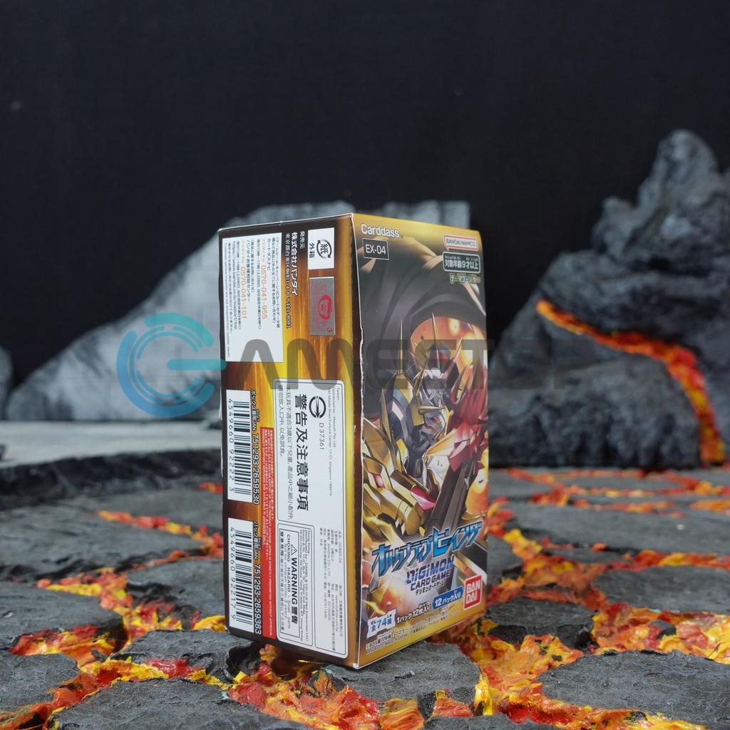 Thẻ bài Digimon TCG EX4 Alternative Being Booster Box EX04 phiên bản tiếng Nhật DGMTCGJPBOOB04