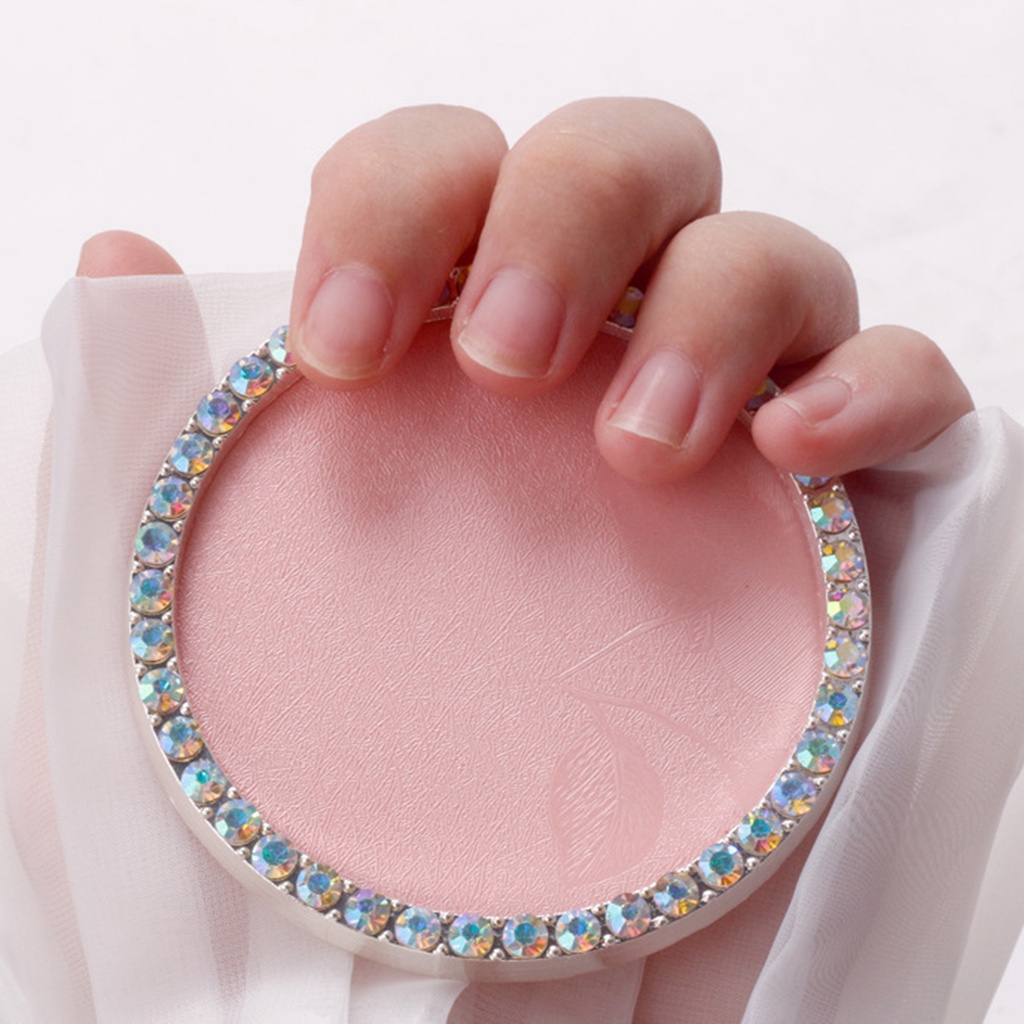 Khay Tròn Đựng Hạt Ngọc Trai Trang Trí Móng Tay Nghệ Thuật