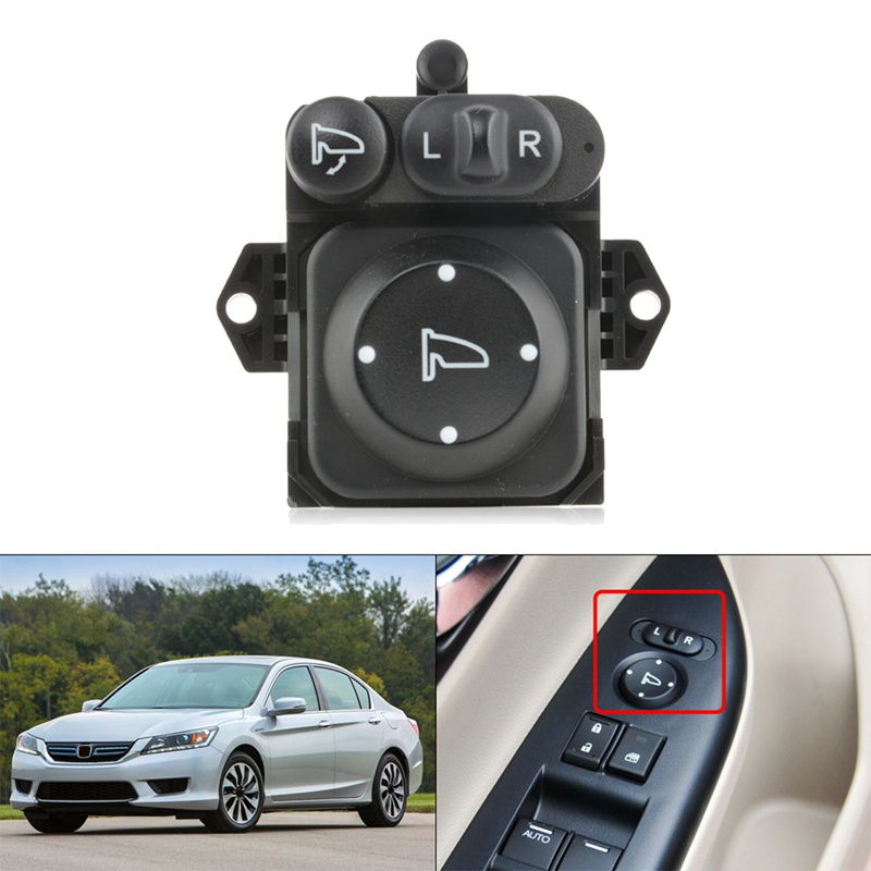 Công tắc điều khiển gương bên ngoài Công tắc điều chỉnh gương 35190-T5A-J11 35190T5AJ11 cho Honda CRV Accord Odyssey 2012-2017