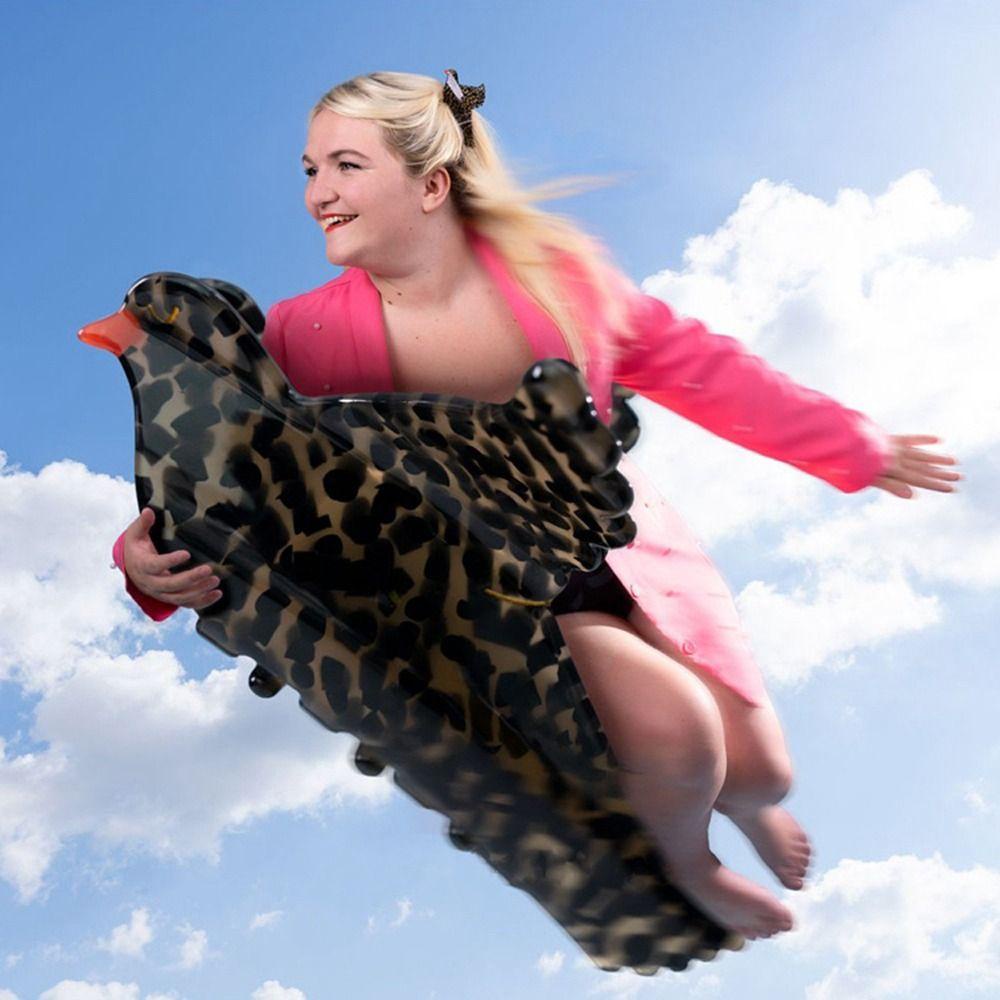 Kẹp Tóc Móng Vuốt Hình Cá Mập Hoạt Hình Màu Trắng Thời Trang Cho Nữ