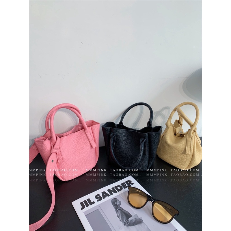 Túi Đeo Chéo Mini Bằng Da Mềm Phong Cách Hàn Quốc