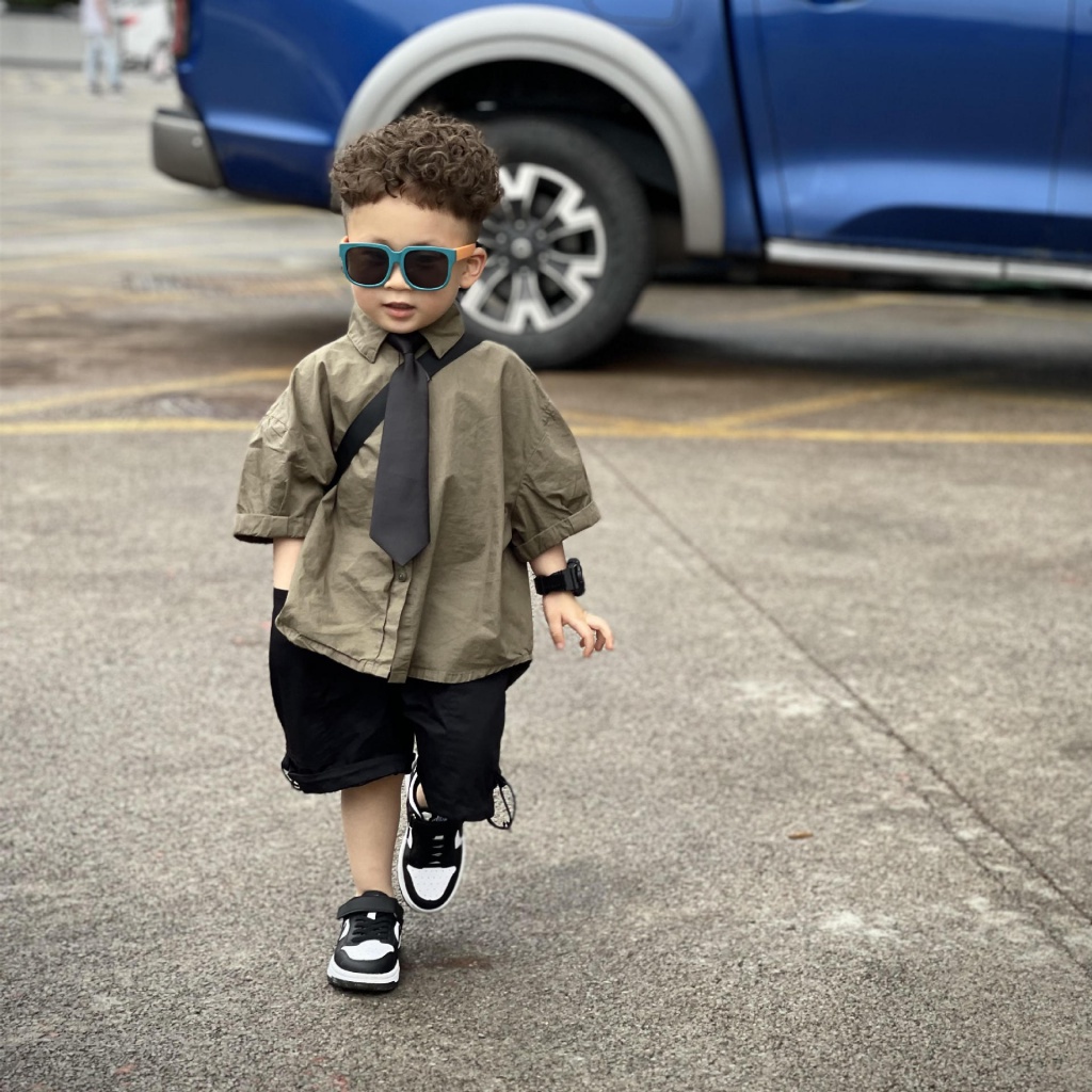 Áo Sơ Mi Tay Ngắn Phong Cách Hàn Quốc Thời Trang Mùa Hè Mới 2023