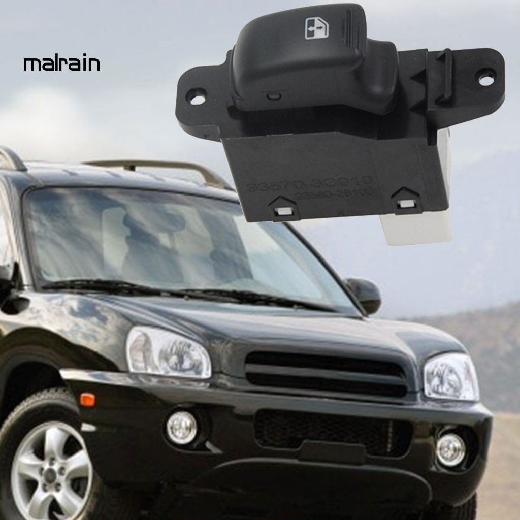 Công Tắc Cửa Sổ Điện Tử Màu Đen 93580-26100 Chống Ăn Mòn Cho Hyundai Santa Fe 2001-2006
