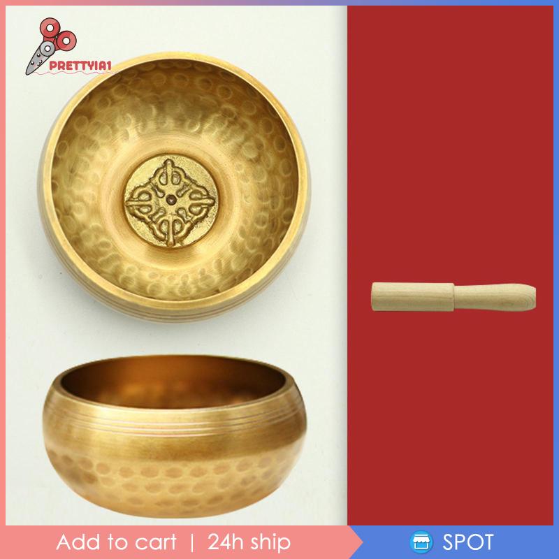 [Prettyia1] Bộ Tượng Thiền Yoga Để Bàn Bằng Đồng Có Âm Thanh Đẹp Mắt