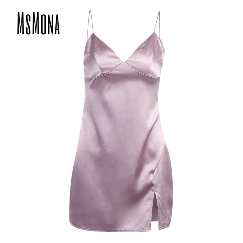 Đầm Không Tay Cổ Chữ V Dáng Ôm Màu Trơn Thời Trang 2023 Quyến Rũ Dành Cho Nữ