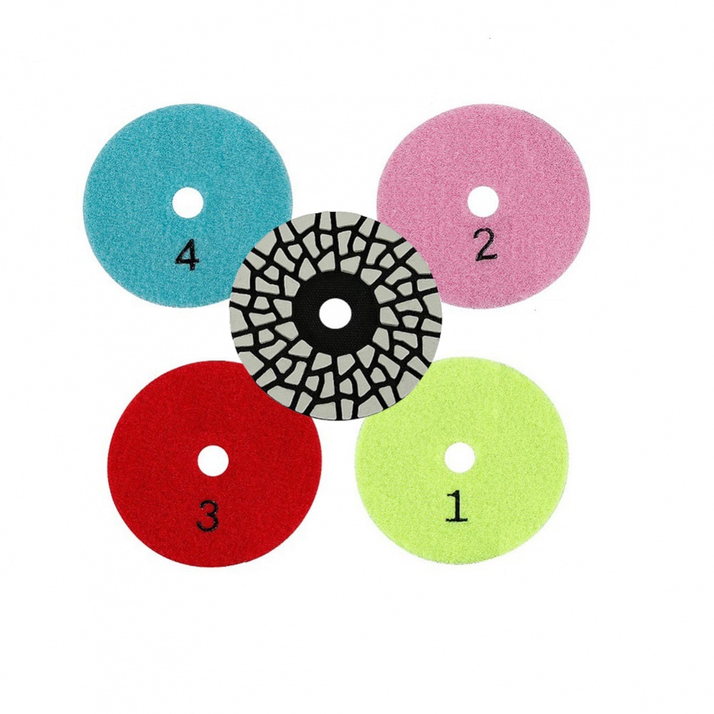 Miếng Chà Nhám Đánh Bóng Đá Granite 100mm 4 Inch