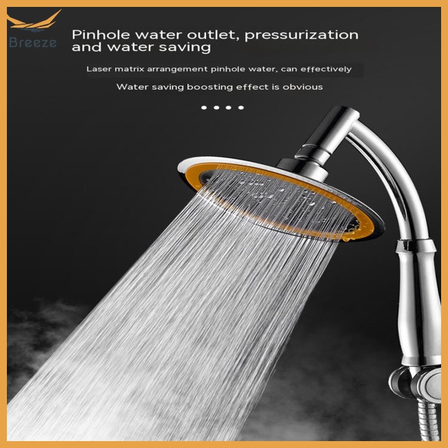 Vòi Hoa Sen Áp Suất Cao 5 / 6 Inch Có Thể Điều Chỉnh Xoay 360 Độ Tiện Dụng