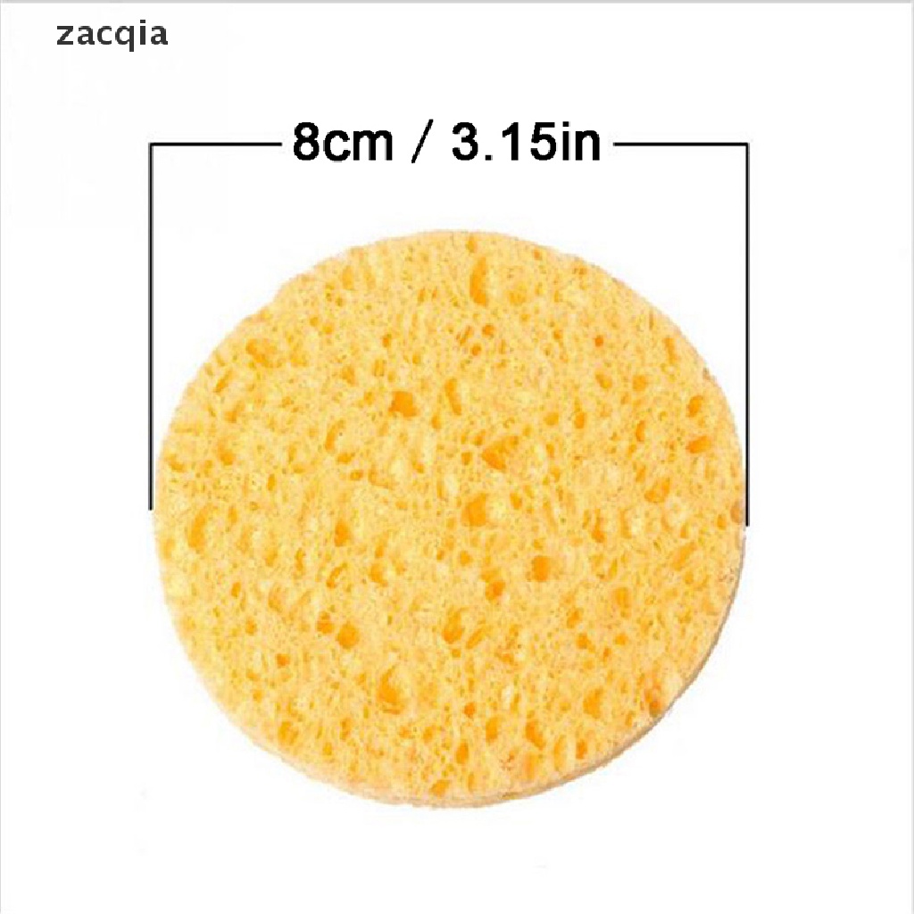 Set 10 Mút Rửa Mặt Tẩy Trang Hình Tròn Bằng Sợi Xốp Cho Nữ Vn VN VN