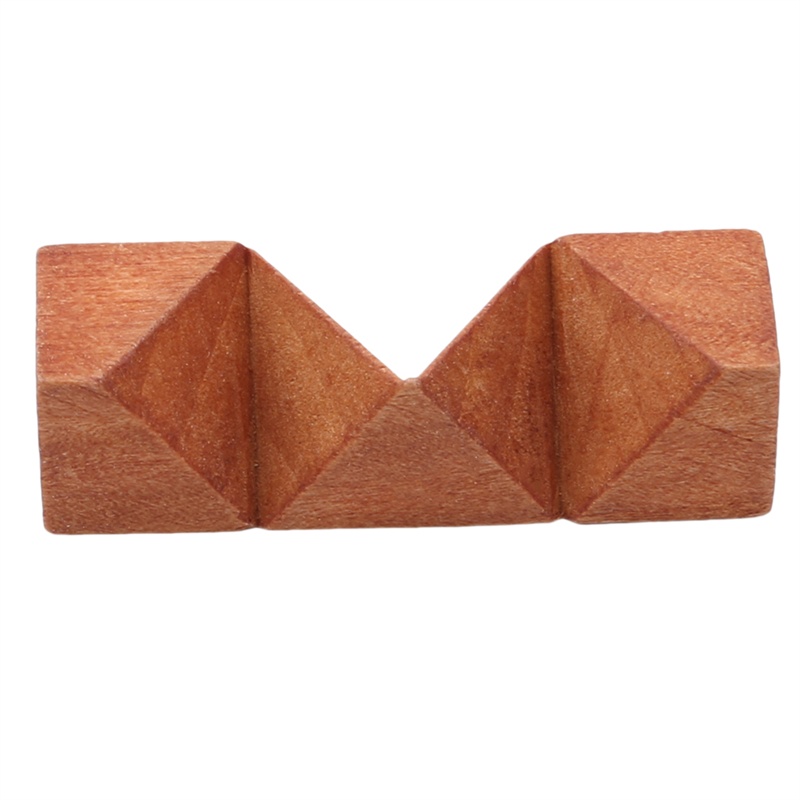 Đồ Chơi Mở Khóa 3D Bằng Gỗ Tre Kích Thước Nhỏ / Nhỏ Giúp Phát Triển Trí Não Cho Bé / Người Lớn