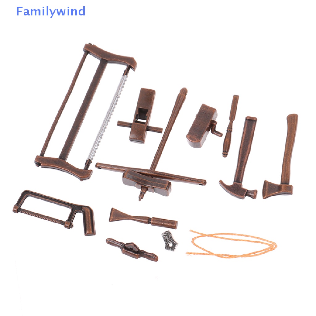 Hộp Dụng Cụ Sửa Chữa Mini Trang Trí Nhà Búp Bê Tỉ Lệ 1: 12