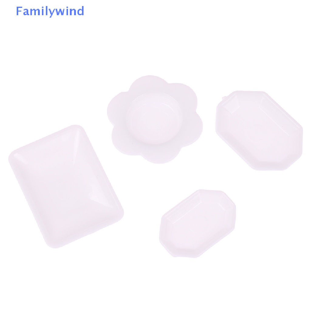 Set 33 Món Chén Đĩa Trắng Mini Trang Trí Nhà Búp Bê