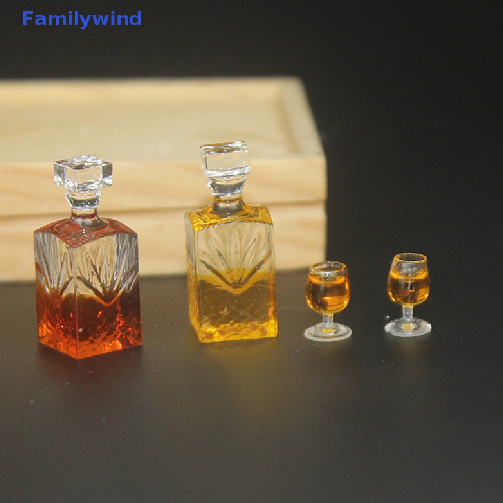 Mô Hình Chai Rượu Vang Trang Trí Nhà Búp Bê Tỉ Lệ 1: 12