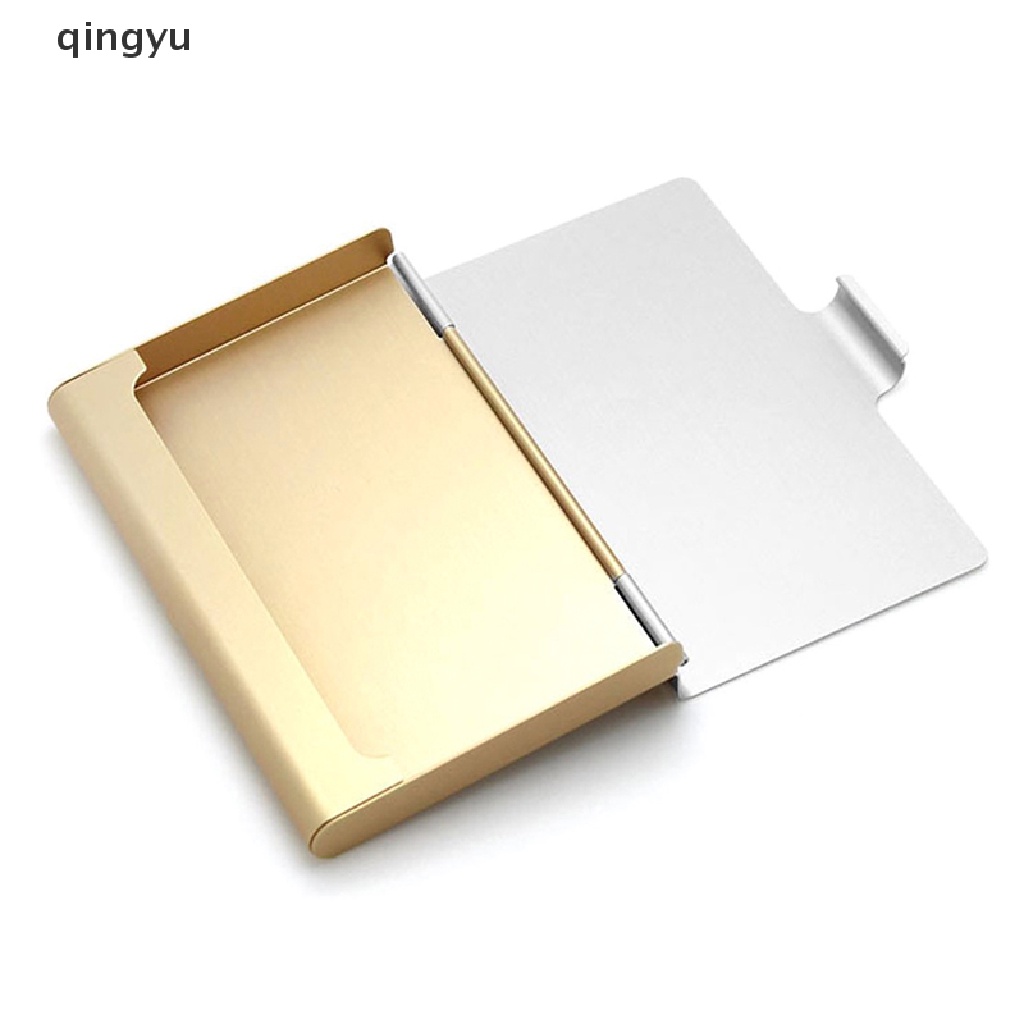 Ví Đựng Thẻ Tín Dụng / Danh Thiếp Bằng Hợp Kim Nhôm Sáng Tạo Cho Nam
