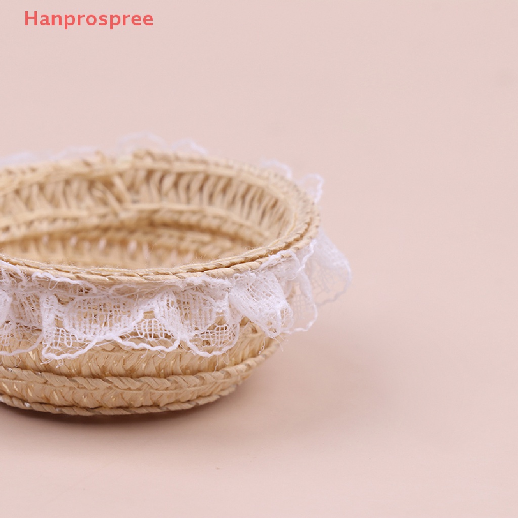 Giỏ Đan Mây Mini Đựng Thức Ăn Trang Trí Nhà Búp Bê