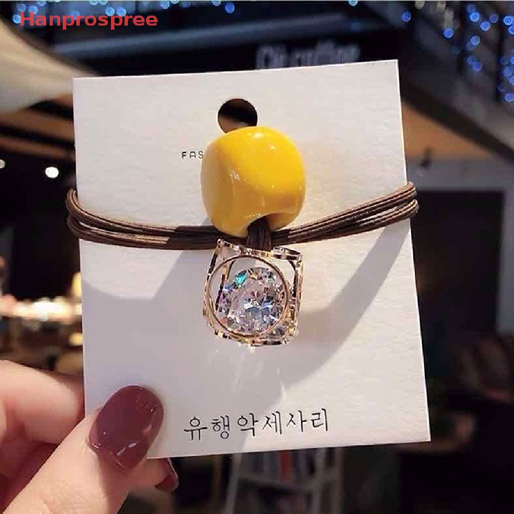 1 Dây Cột Tóc Đính Đá Thời Trang Dành Cho Nữ