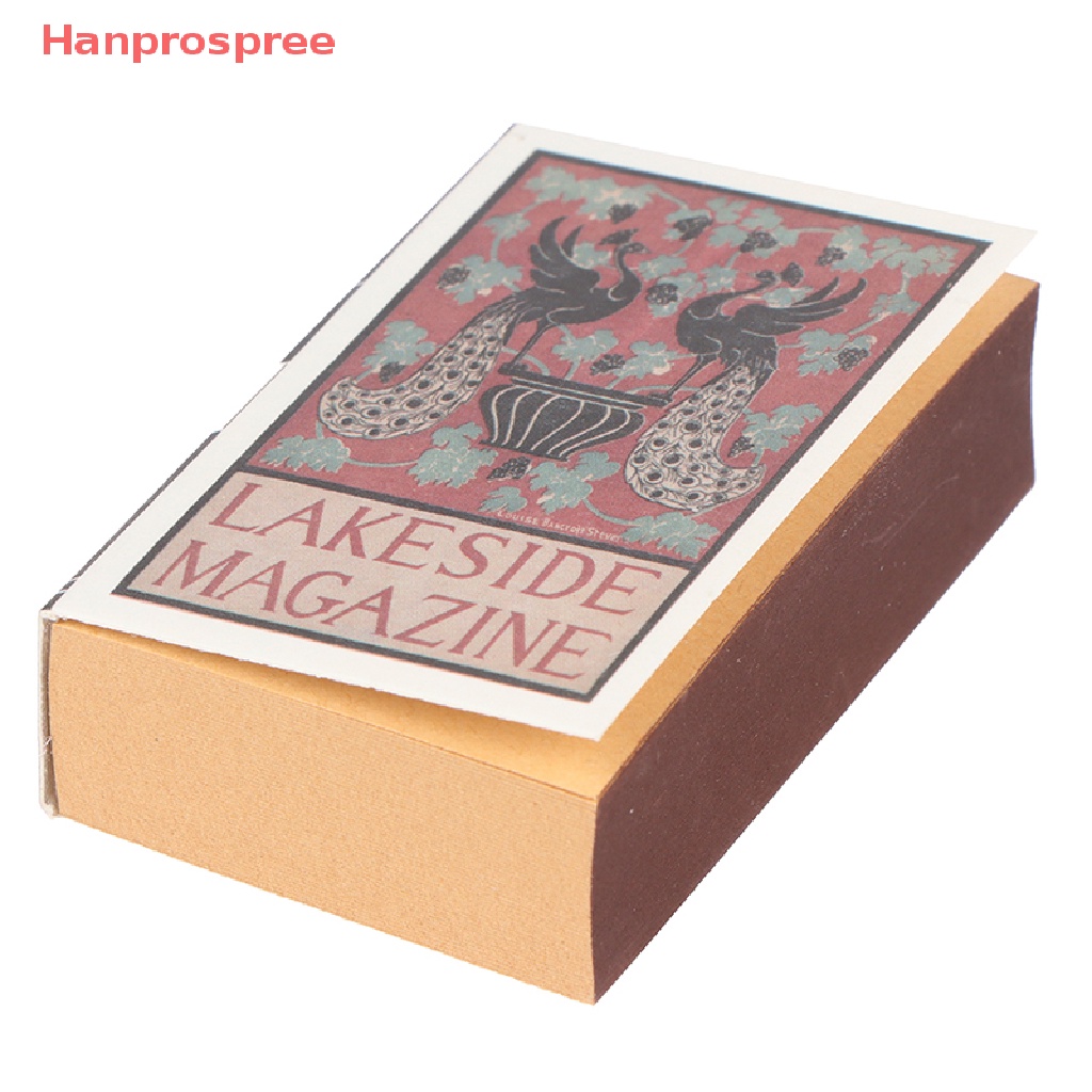 Mô Hình Quyển Sách Hoạt Hình Phong Cách Vintage 1: 12 Trang Trí Nhà Búp Bê