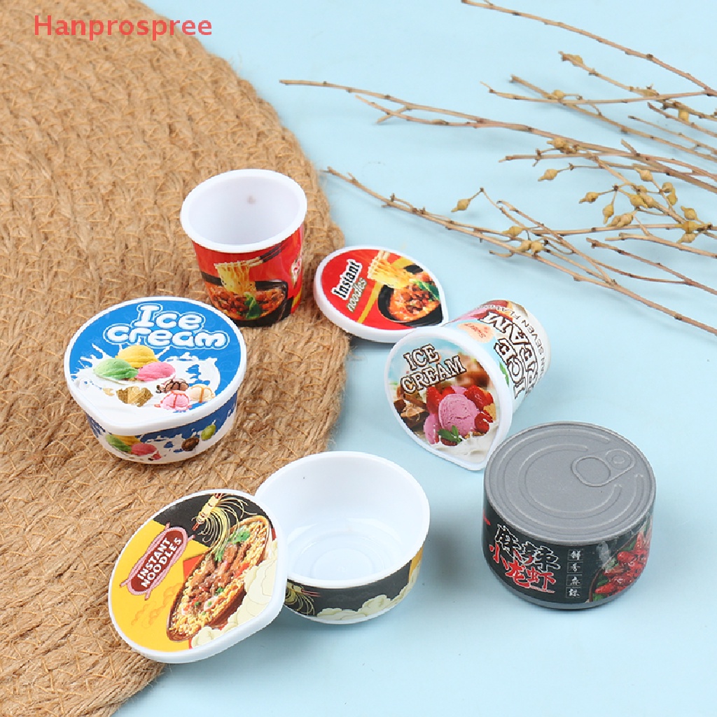 Mô Hình Kem Tôm Hùm Mini Trang Trí Nhà Búp Bê Tỉ Lệ 1: 6