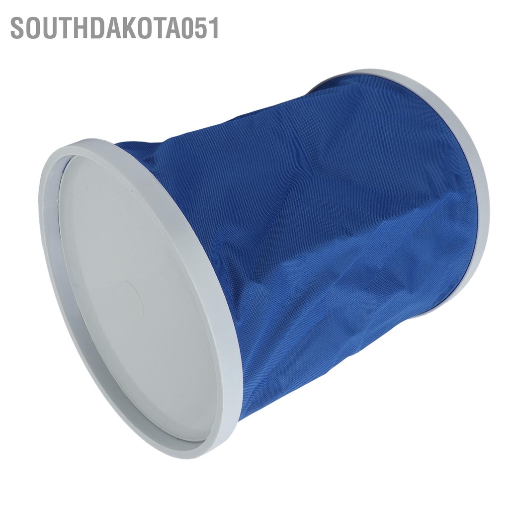Southdakota051 13L Xô Có Thể Gập Lại Đa Năng Vải Oxford Dày Chống Thấm Nước Gấp Gọn Lưu Trữ Câu Cá Cho Xe Hơi Ngoài Trời