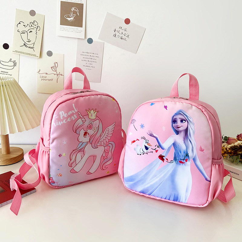 Ba Lô Đi Học Sức Chứa Lớn In Họa Tiết Hoạt Hình Dễ Thương Cho Bé Trai Và Gái