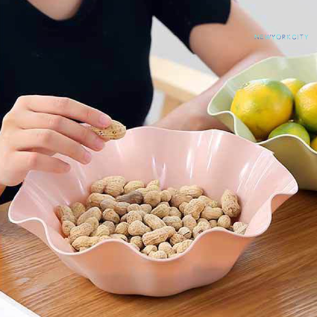 Khay Đựng Trái Cây Hình Lá Sen Độc Đáo