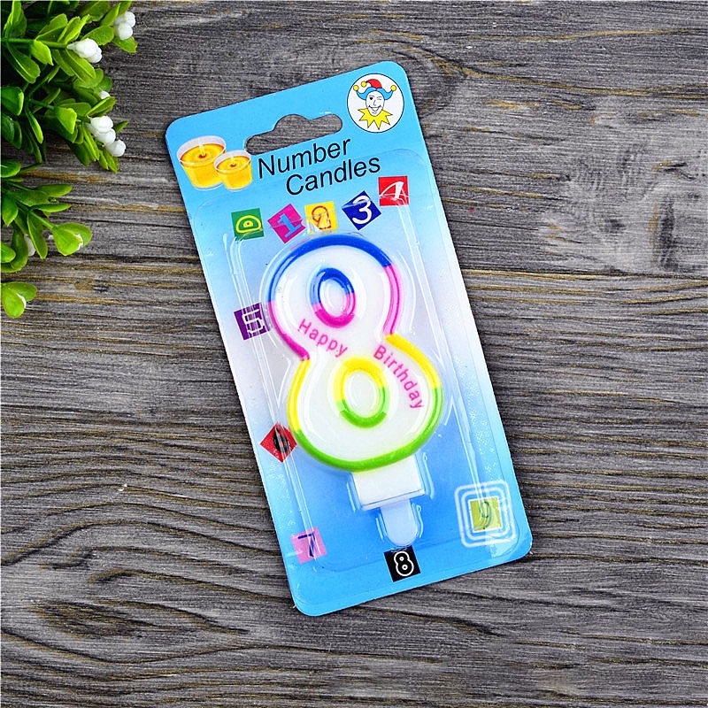 1 Nến Không Khói Trang Trí Bánh Kem