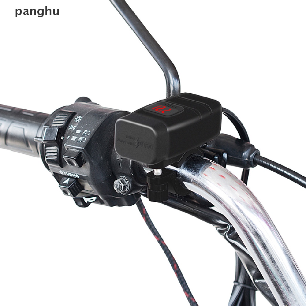 Bộ Chuyển Đổi Ổ Cắm Sạc USB Chống Nước 12V Cho Xe Máy