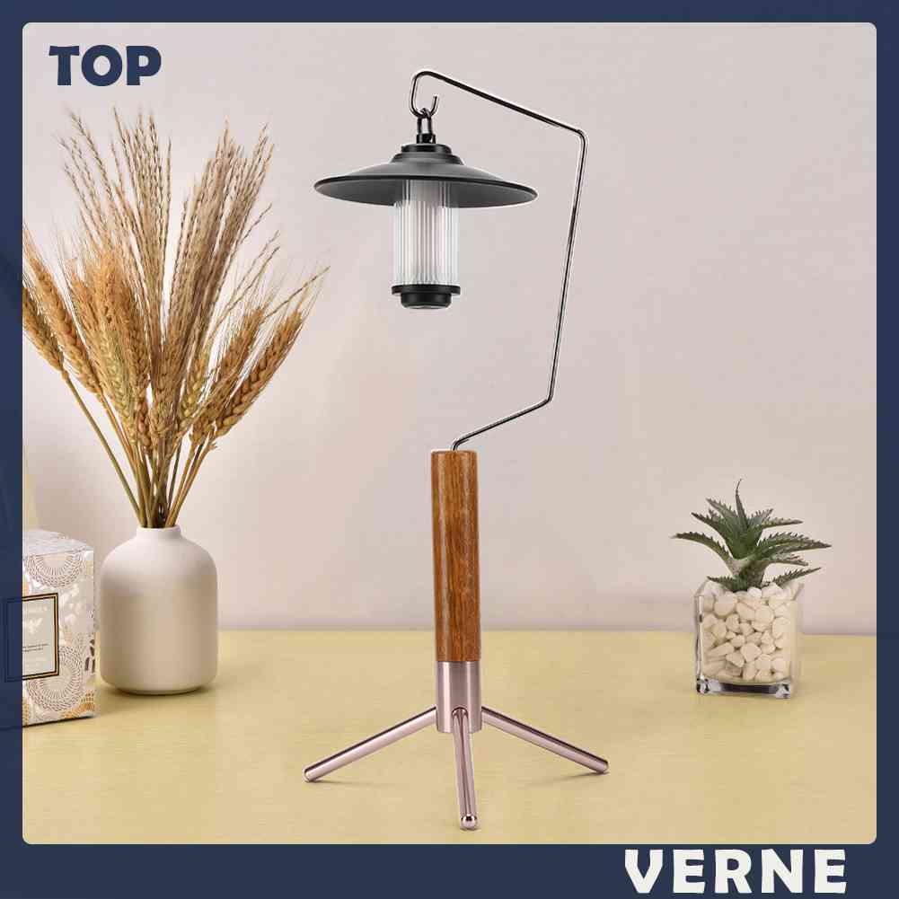 Giá Đỡ Đèn Cắm Trại / Leo Núi / Nướng BBQ Nhỏ Gọn Tiện Lợi