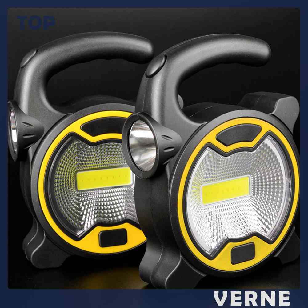 Đèn Pin LED COB Cầm Tay Tiện Lợi Cho Hoạt Động Ngoài Trời