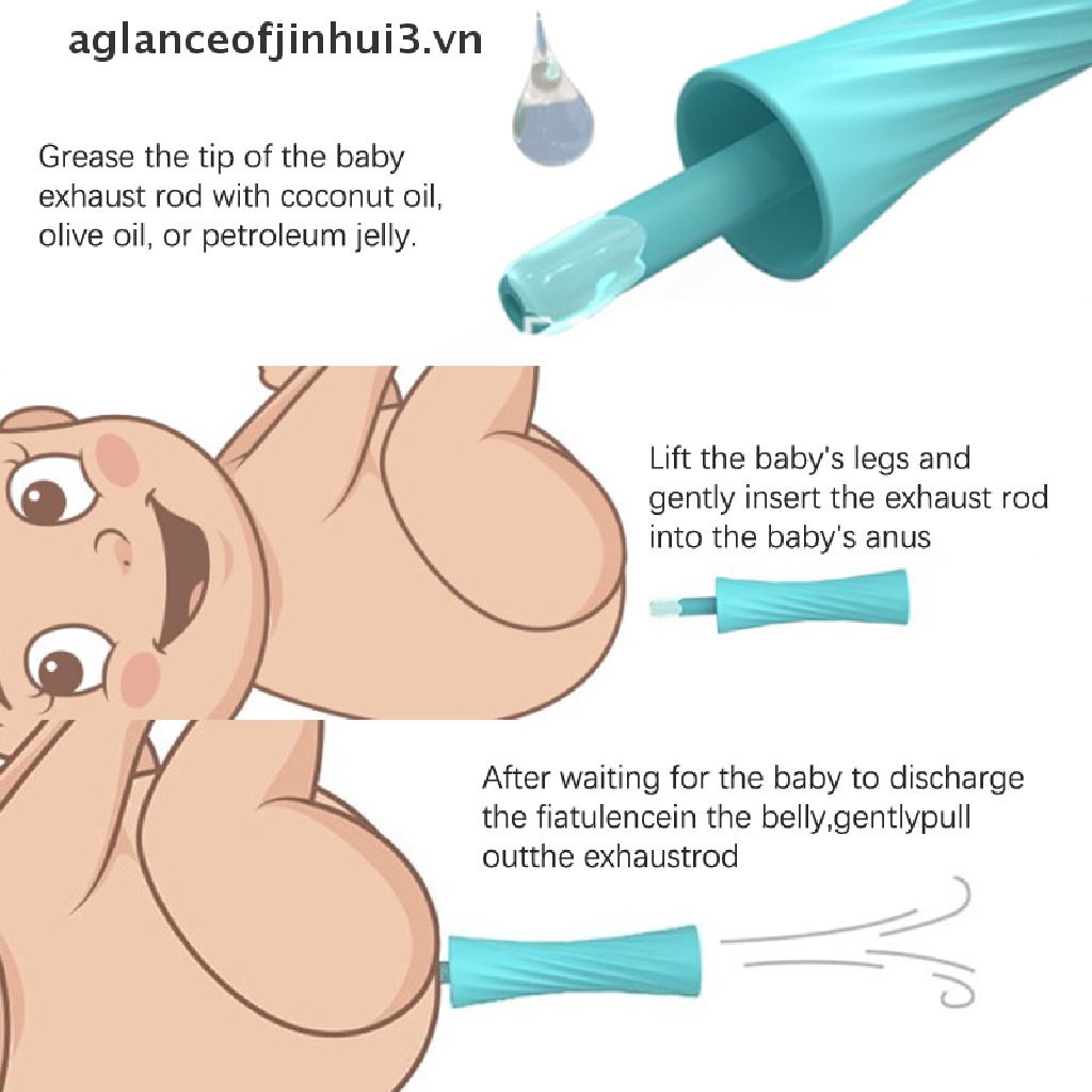 Set 6 Miếng Dán Bụng Mềm Mại Giảm Căng Thẳng Chăm Sóc Em Bé