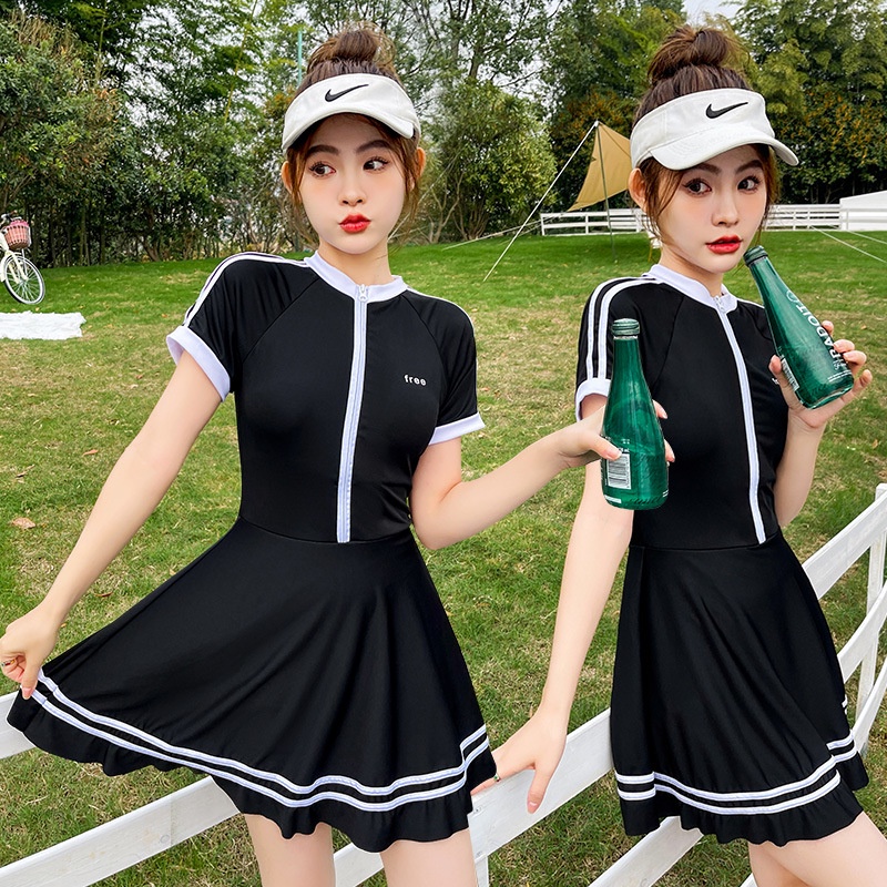 Đồ Bơi Một Mảnh Ôm Dáng Thời Trang Mùa Đông Cho Nữ