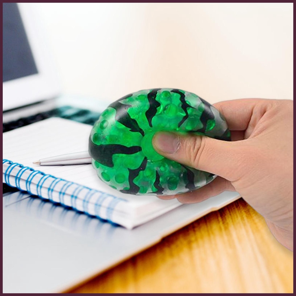 Đồ Chơi Xốp Squishy Giảm Stress Hình Miếng Dưa Hấu Dễ Thương Cho Bé