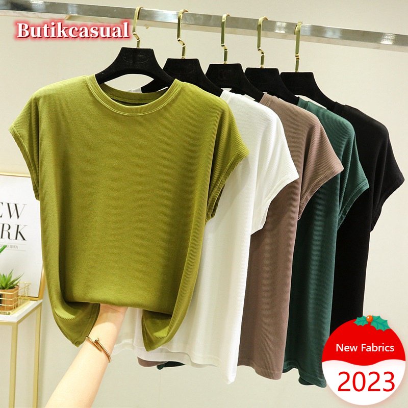 Áo Thun SáT NáCh DáNg RộNg ThờI Trang Cho Nữ
