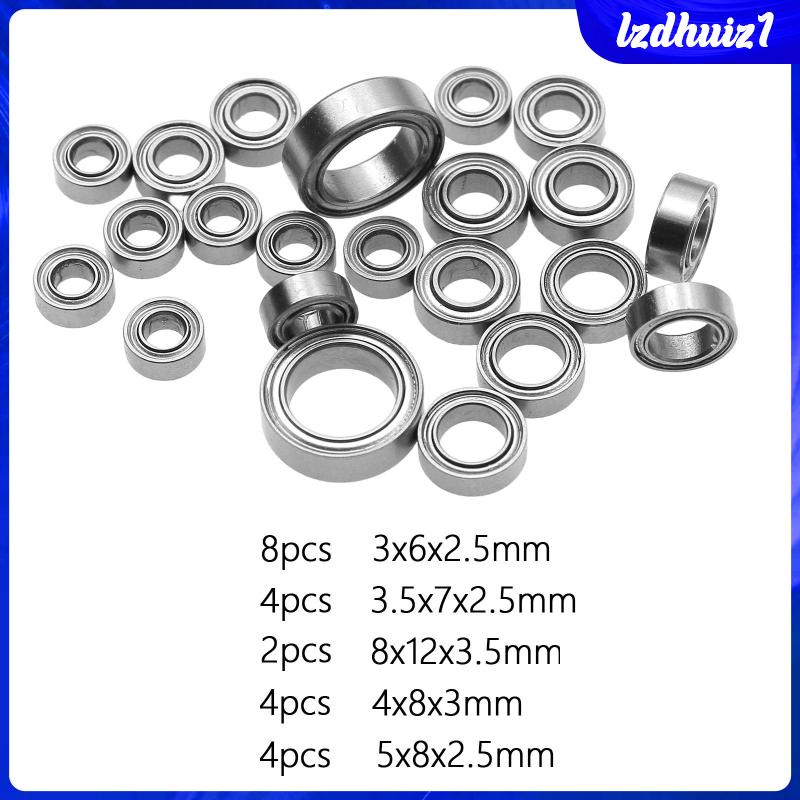 Set 22 Vòng Bi Nâng Cấp Cho Xe Hơi Điều Khiển Từ Xa 1 / 18