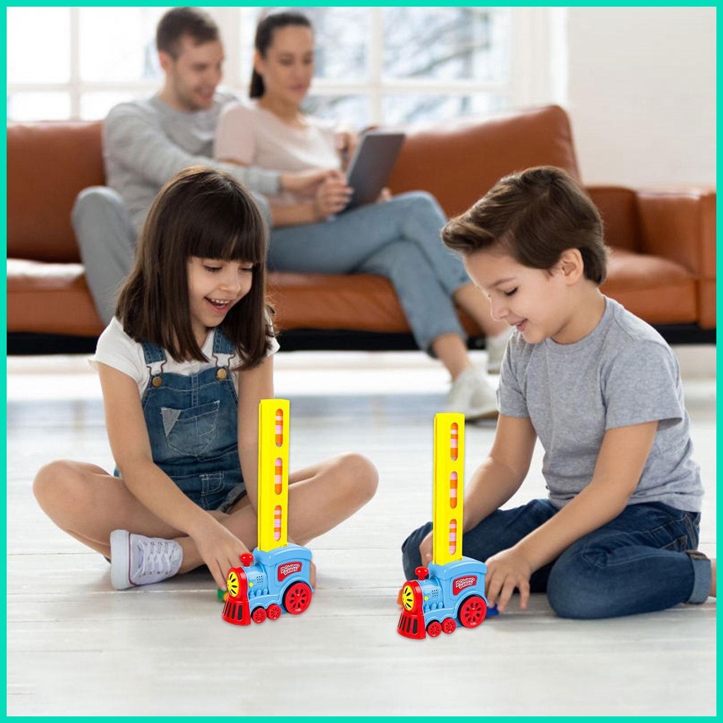 Bộ 60 Quân Bài Domino Nhiều Màu Cho Bé