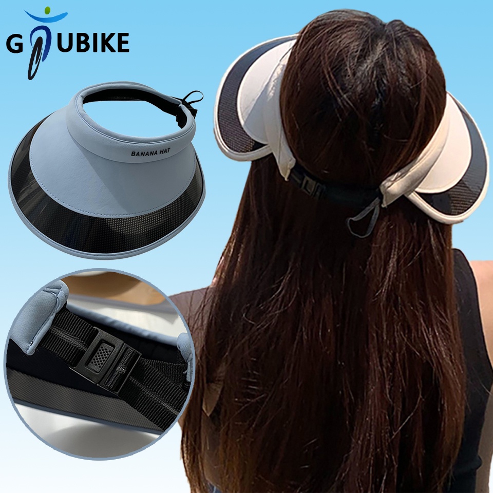 GTUBIKE Mũ Lưỡi Trai Nửa Đầu Chống Tia UV Thời Trang Mùa Hè Thoáng Khí GTUBIKE UPF50 +