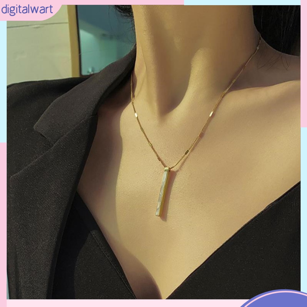 Vòng cổ Dài Mỏng Màu Vàng Kim Thanh Lịch Thời Trang Cho Nữ