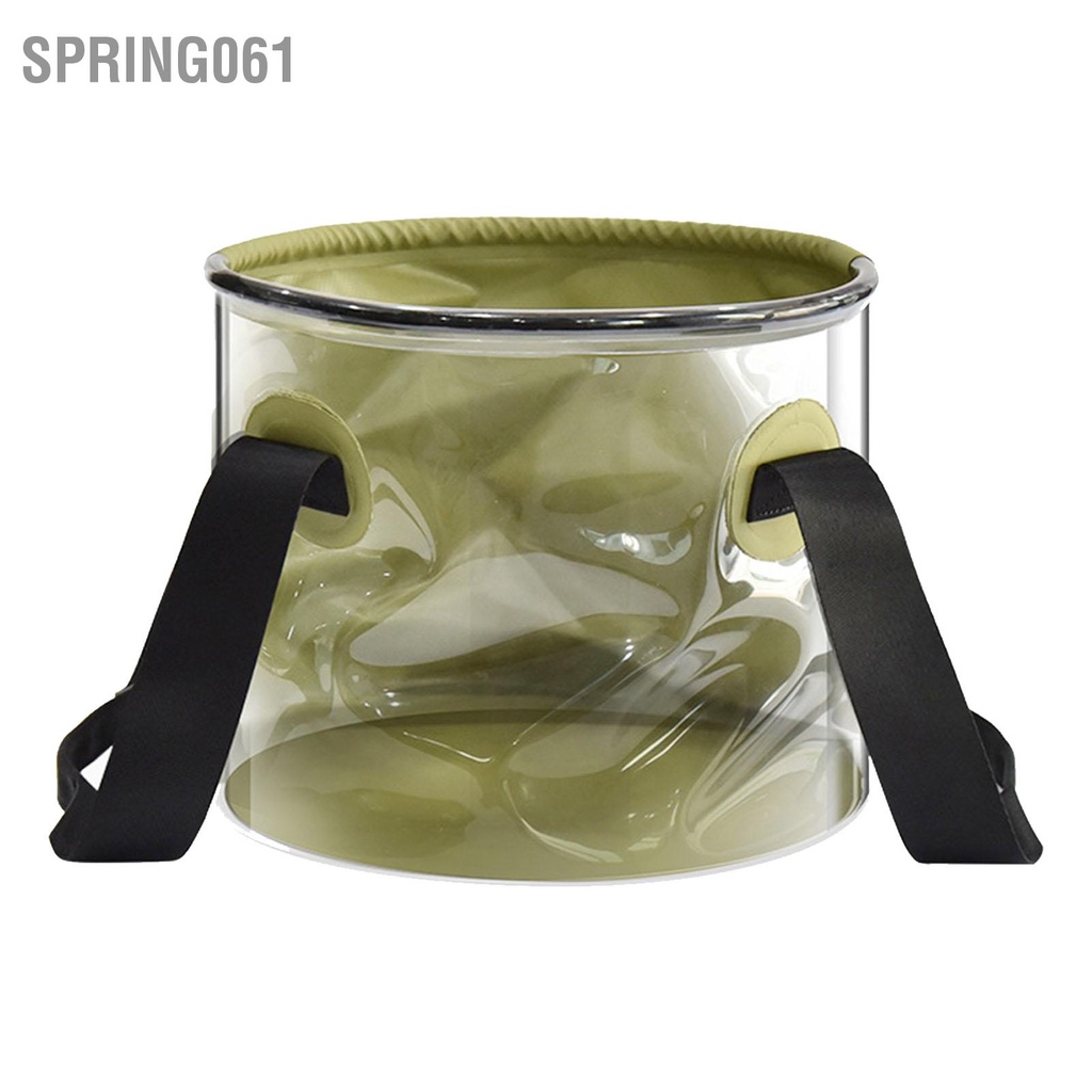 Xô Đựng Nước 10L Có Thể Gấp Gọn Tiện Dụng Khi Đi Câu Cá / Cắm Trại