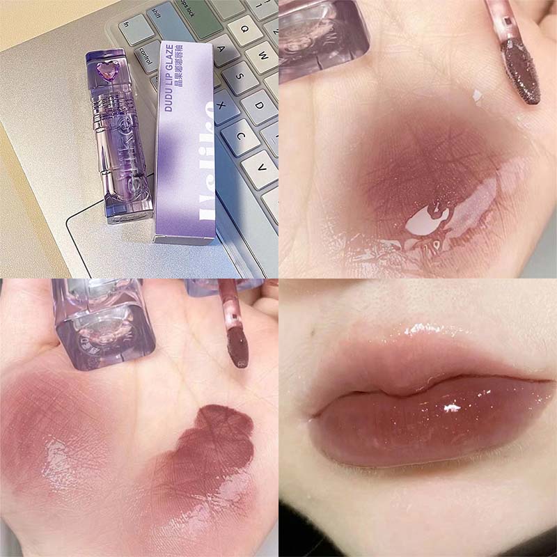 Son Môi Dưỡng Ẩm Lâu Trôi Màu Tím Tự Nhiên