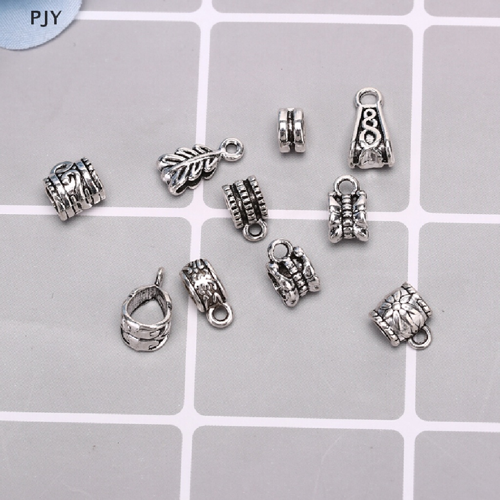 Bộ 120 Hạt Nối Ống Kim Loại Làm Trang Sức DIY PJ