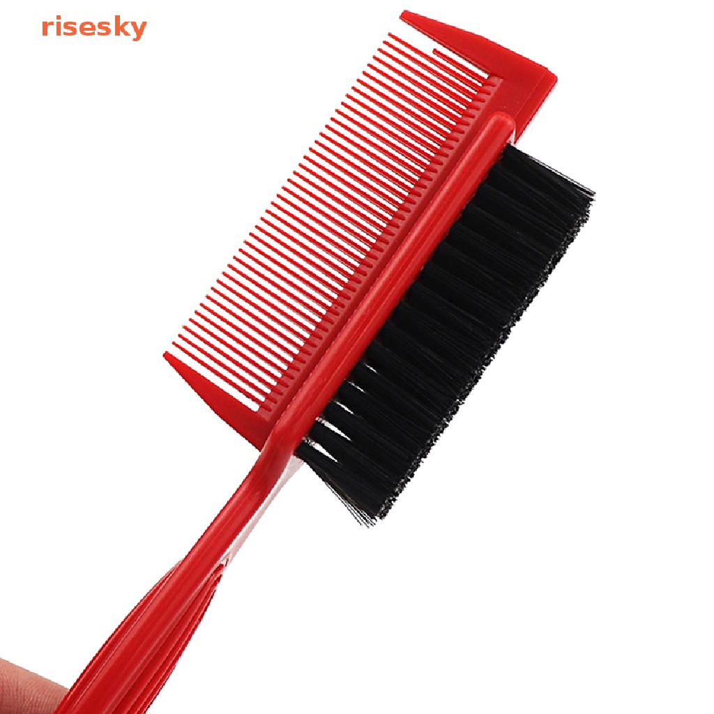 Lược Chải Râu Hai Mặt Tạo Kiểu Chuyên Dụng Cho Salon Làm Tóc