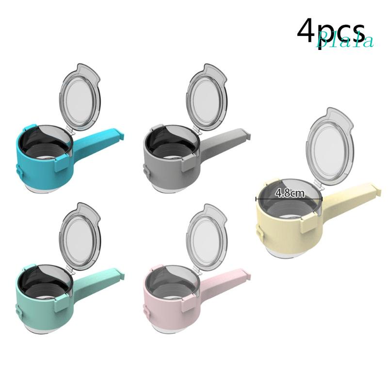 Bộ 4 Kẹp Miệng Túi Nhựa Chống Ẩm Đa Năng