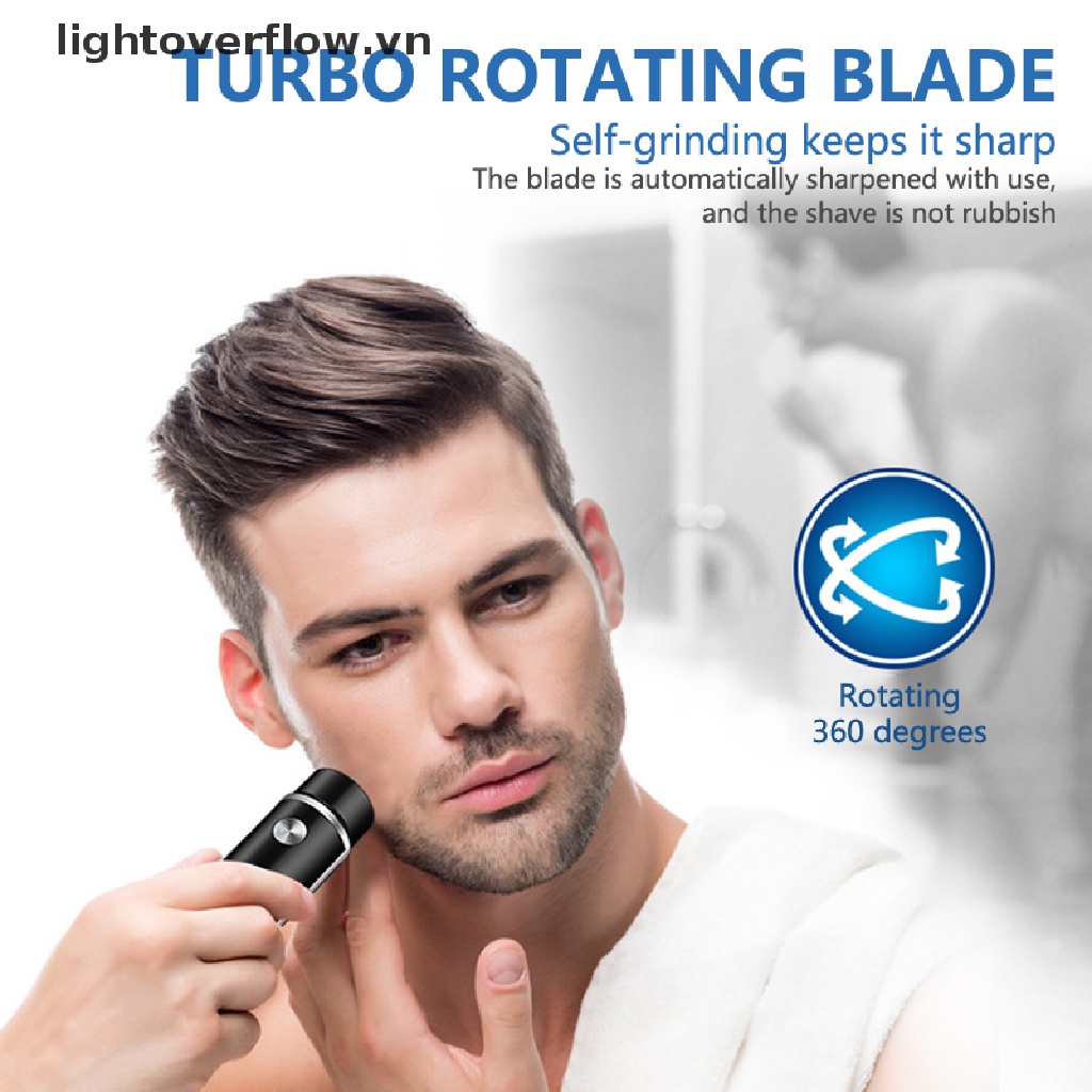 Máy Cạo Râu Mini Sạc USB Tiện Dụng Cho Nam