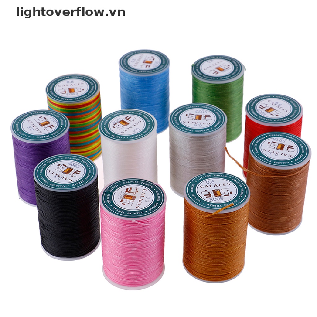 1 Cuộn Dây Polyester 0.8mm 90m Chuyên Dụng Cho Máy May Thủ Công