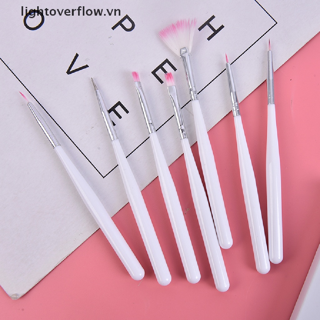 Bộ 7 Cọ Trang Trí Bánh Kem DIY Tiện Dụng