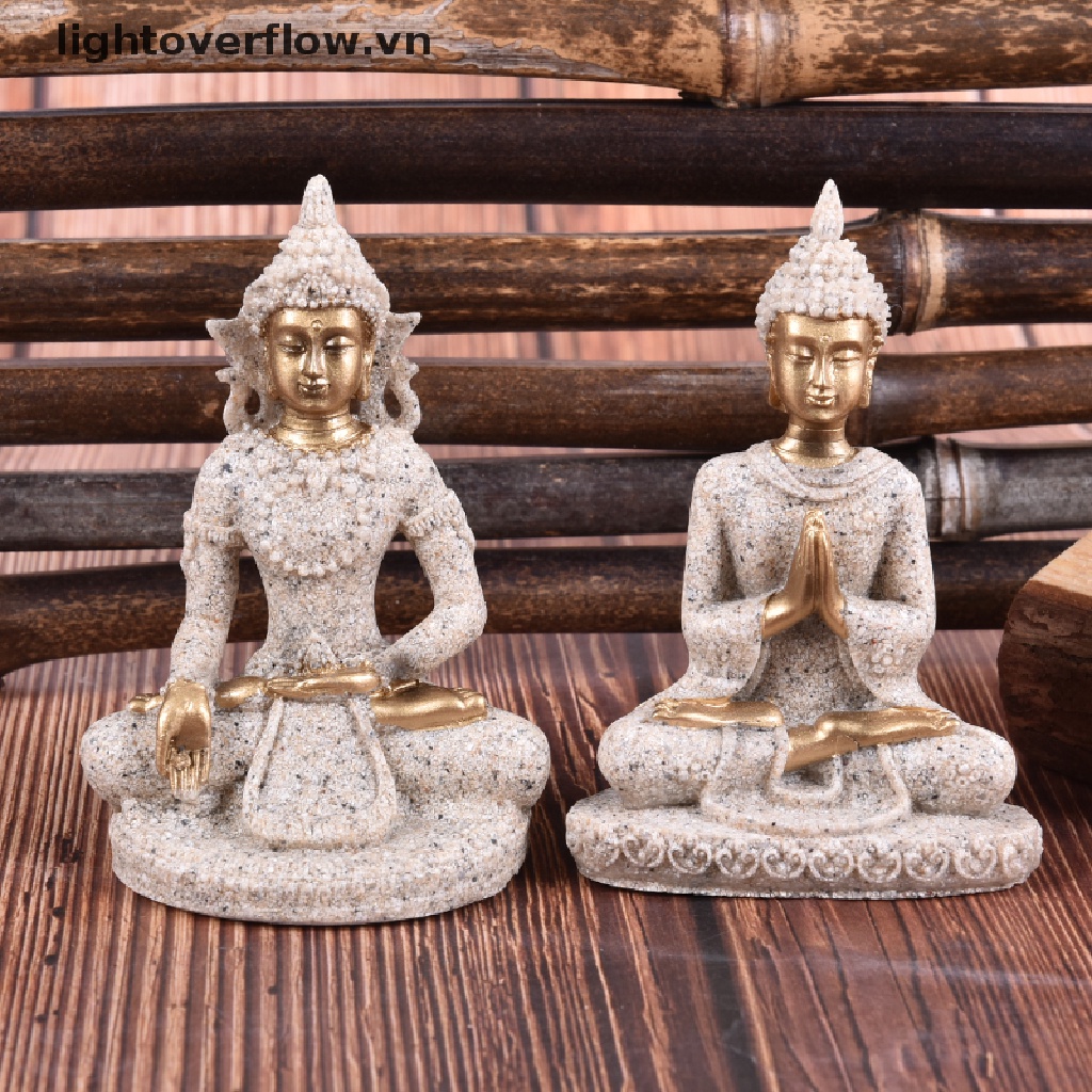 Tượng Phật Thái Lan Bằng Đá Cát Dùng Trang Trí Nhà