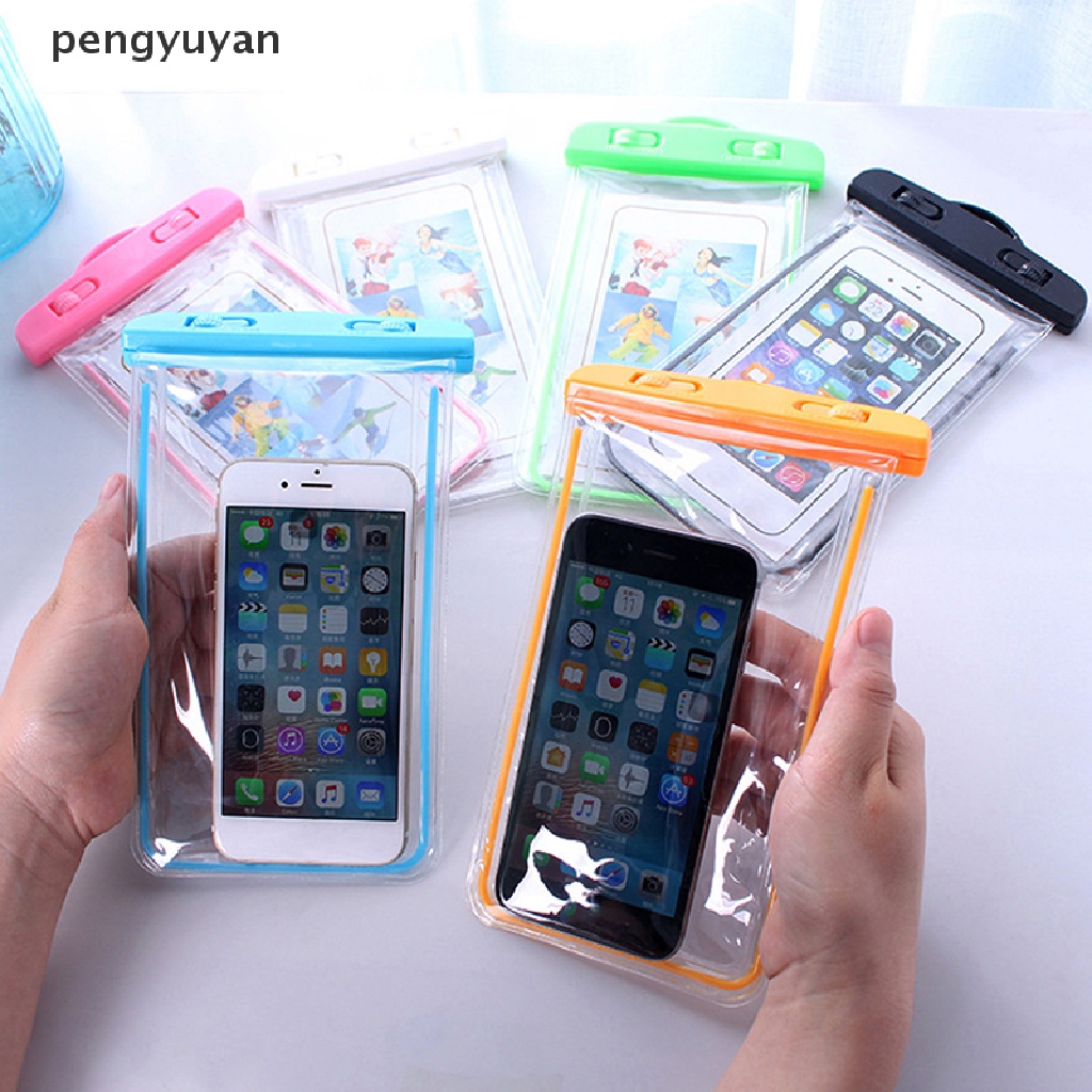 Túi Đựng Điện Thoại Bằng PVC Chống Nước Cho iPhone 12 Pro Xs Max XR X 8 7 Galaxy S10