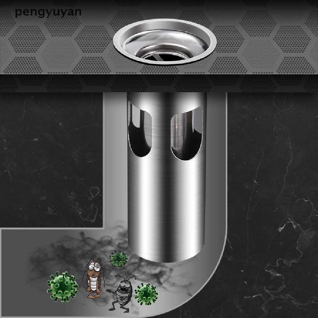 Nắp Lọc Cống Thoát Nước Bồn Rửa Chén Bằng Inox Chống Tắc Nghẽn