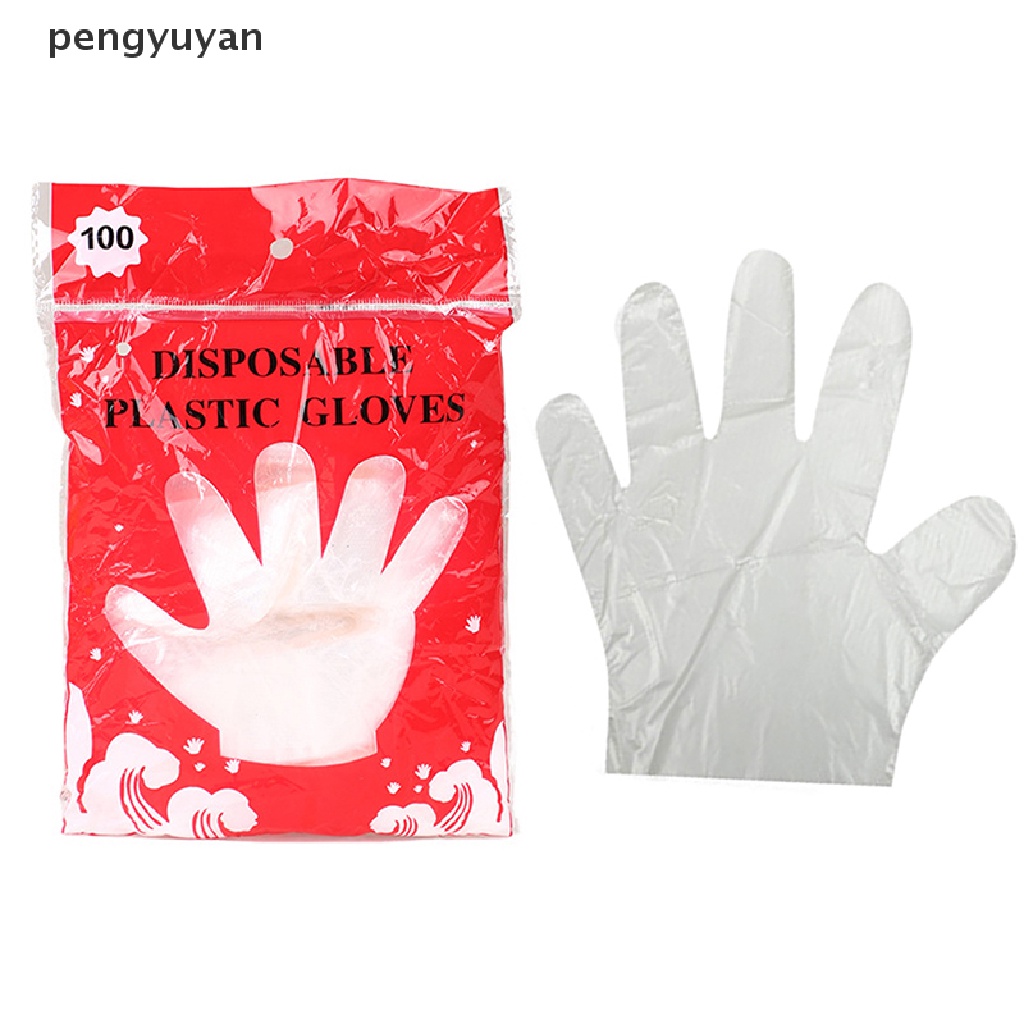 Set 50 / 100 Găng Tay Vệ Sinh Trong Suốt Dùng Một Lần Cho Nhà Bếp