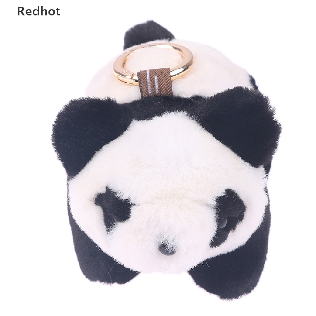 &lt; Redhot &gt; Móc Khóa Hình Gấu Trúc Nhồi Bông Dễ Thương Phong Cách Trung Hoa Dành Cho Nam Và Nữ